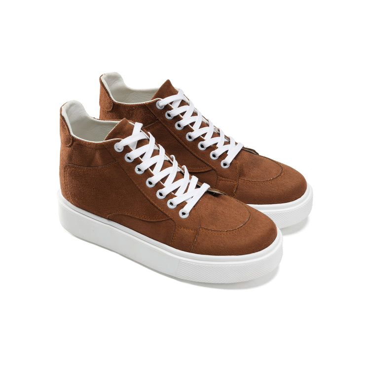 Suede Sneakers for Everyday Comfort - Brown