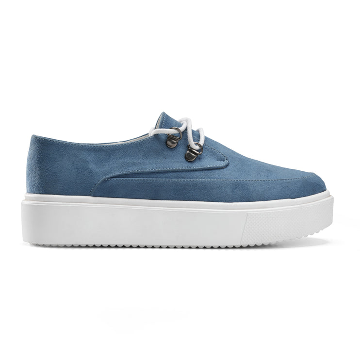 Suede Loafer for Effortless Style - Blue