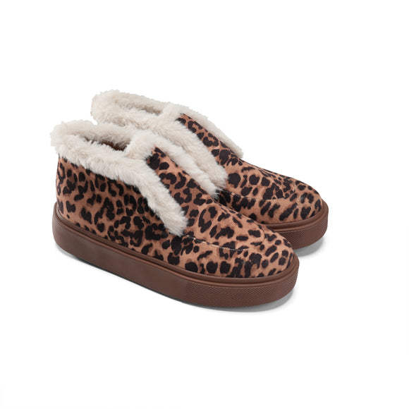 Fur Boot for a bold look - Tiger