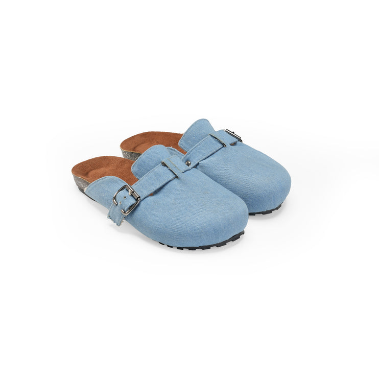 Elegant Buckle Loafers for Office and Outings - Blue