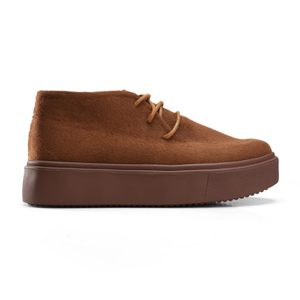 Casual Suede Shoes with a Modern Twist - Brown