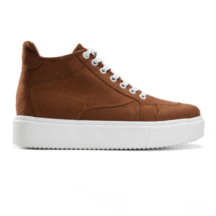 Suede Sneakers for Everyday Comfort - Brown