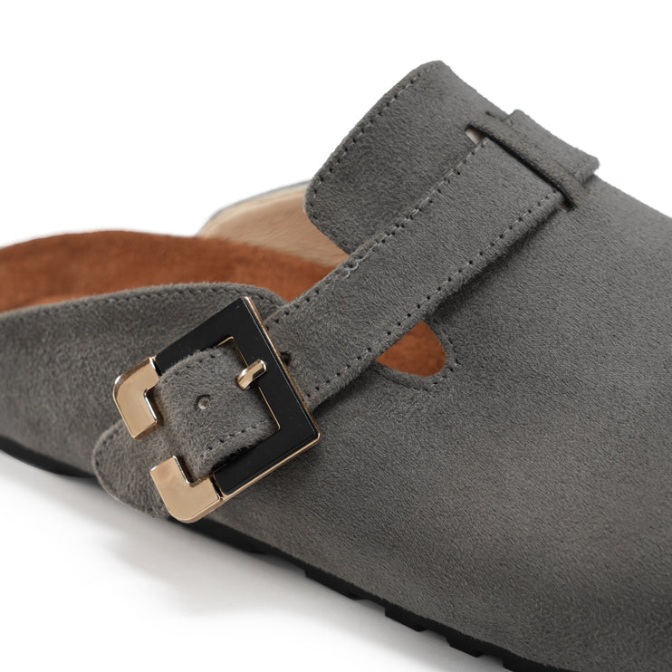 Modern Leather Loafers with Timeless Appeal - Gray