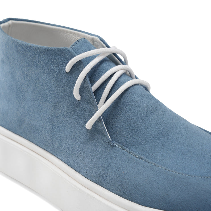 Casual Suede Shoes with a Modern Twist - Blue