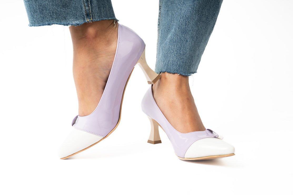 Lumina Luxe Heels | Purple