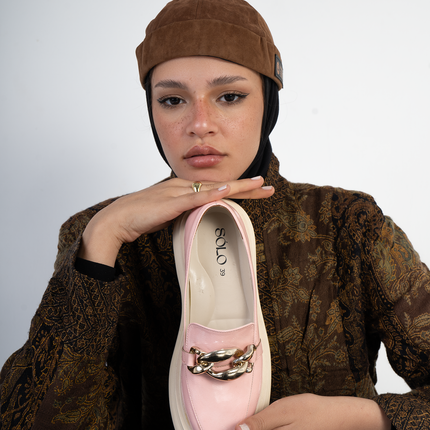 Pastel Dreams Slip Loafers | Pink