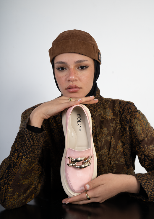 Pastel Dreams Slip Loafers | Pink