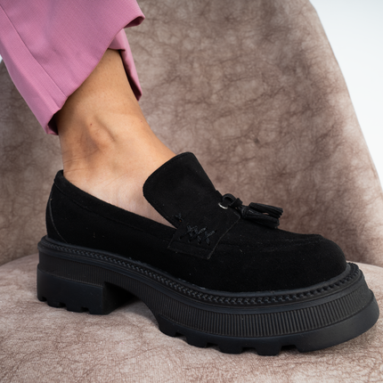 Twilight Mingle Slip Loafers | Black