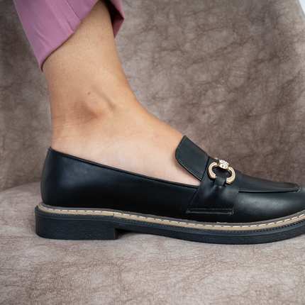 Noonday Wander Flats | Black