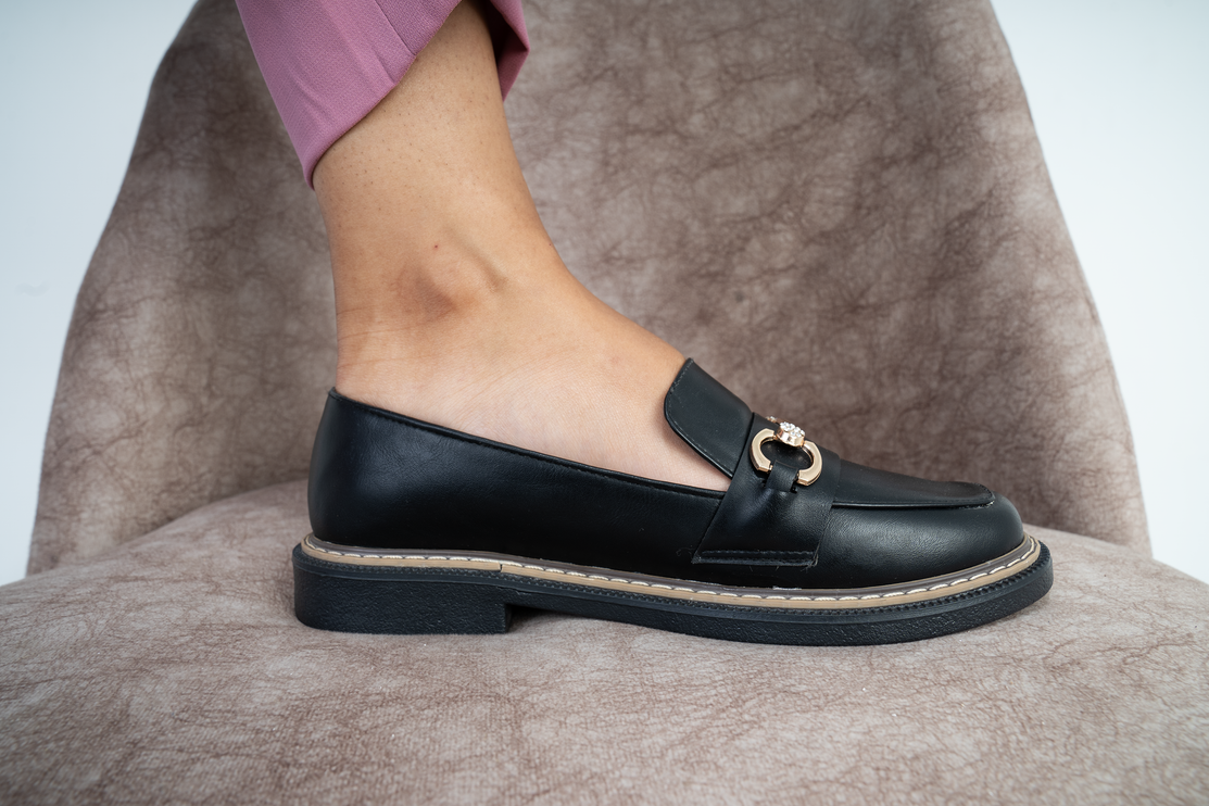 Noonday Wander Flats | Black