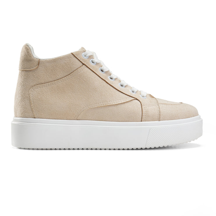 Suede Sneakers for Everyday Comfort - Beige