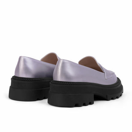 Aurora Slip Loafers | Silver