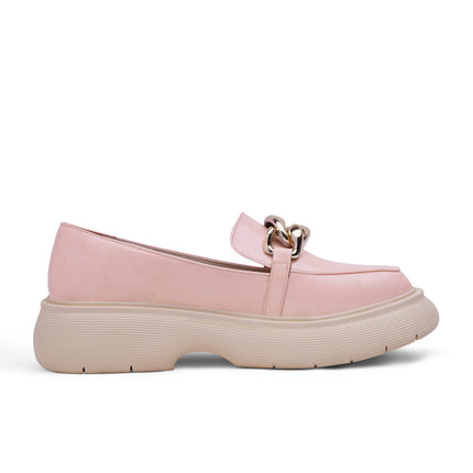 Pastel Dreams Slip Loafers | Pink