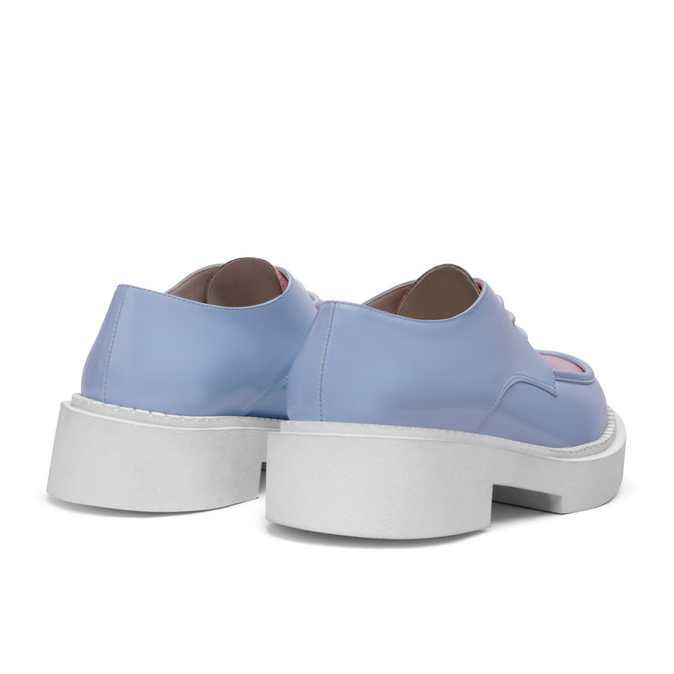 Zest Lace Loafers | Baby Blue