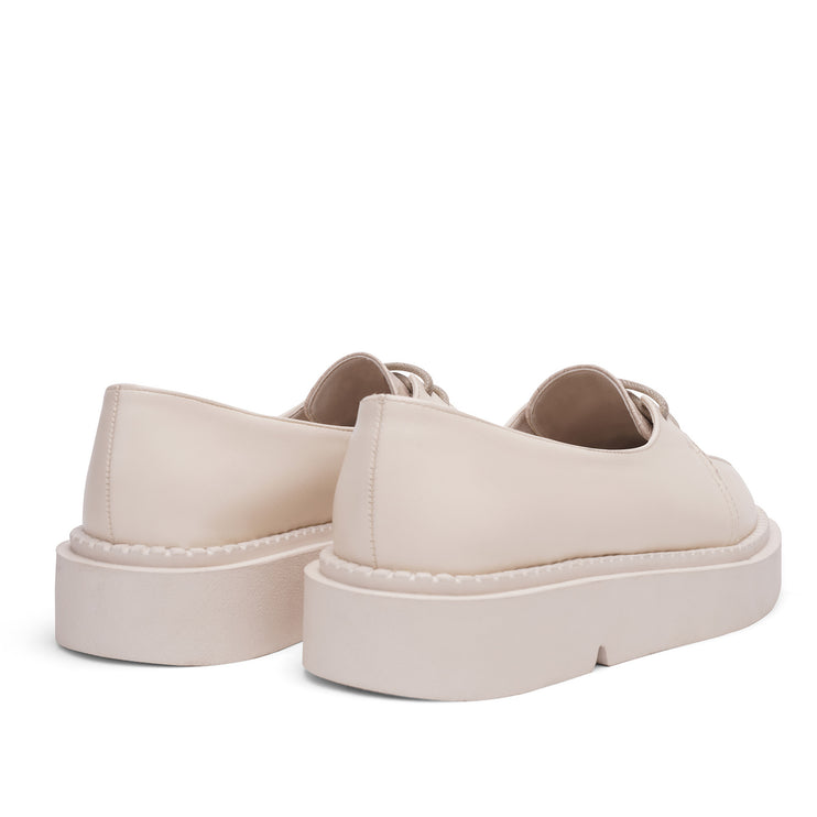 Serene Lace Loafers | Beige