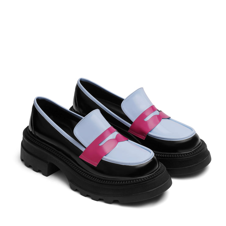 Skyline Slip Loafers | Baby Blue