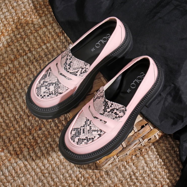 Bloom Slip Loafers | Pink