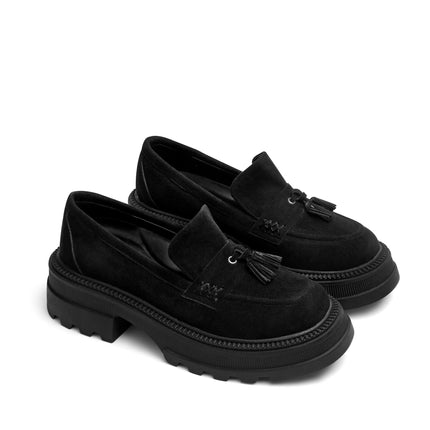 Twilight Mingle Slip Loafers | Black