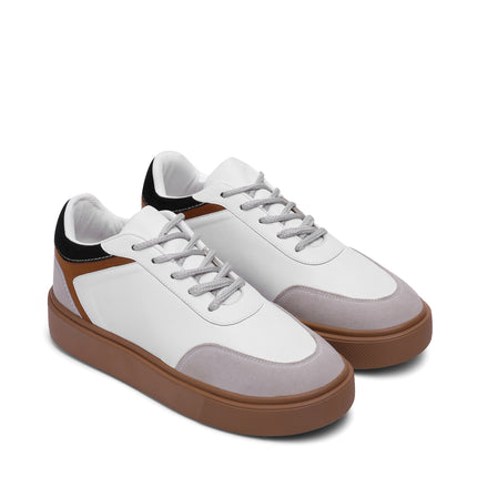 Quoca | Lace Up Sneakers - Beige