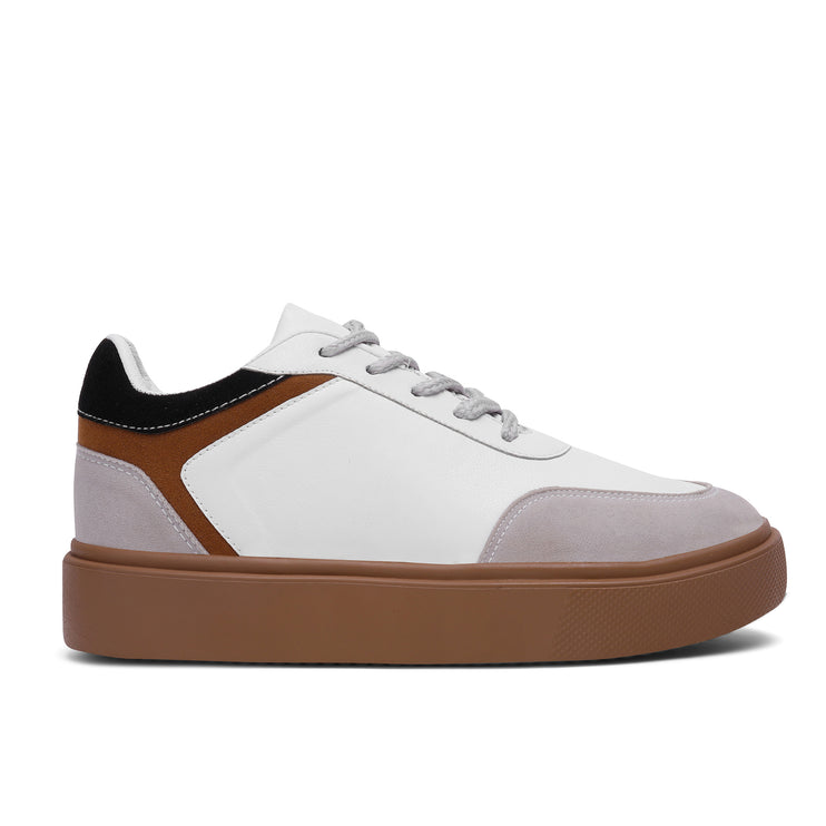 Quoca | Lace Up Sneakers - Beige