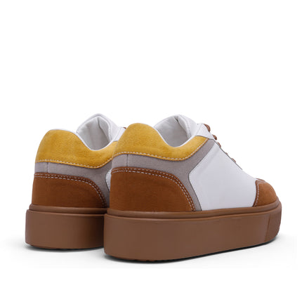 Quoca | Lace Up Sneakers - Camel