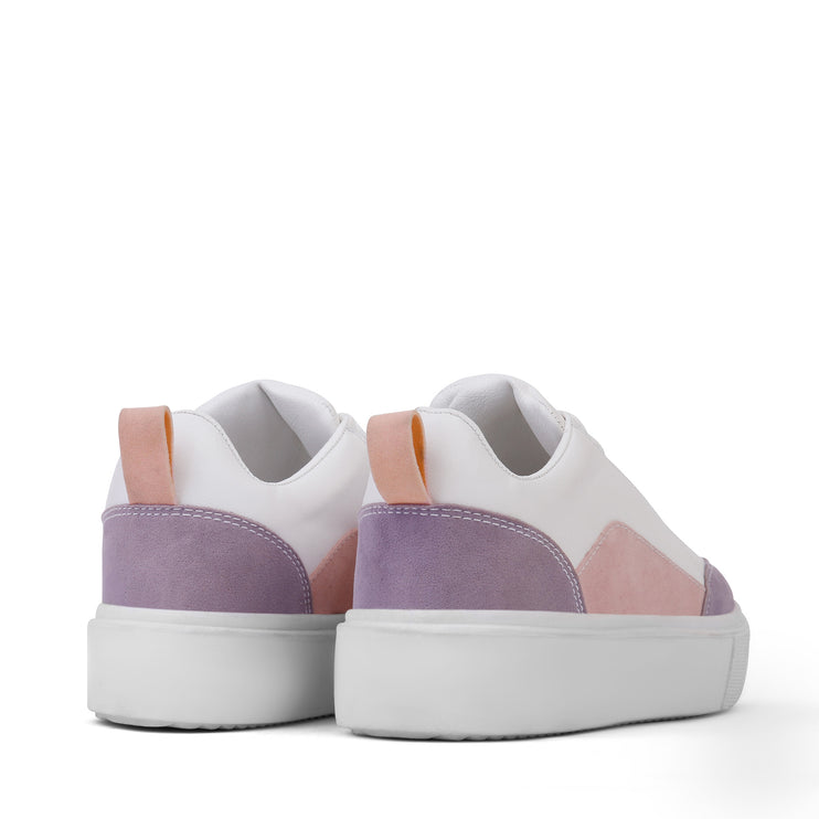 Curve | Lace Up Sneakers - Purple